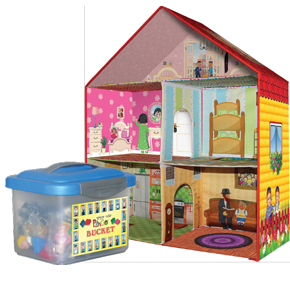 Mitzvah Kinder Doll House and Mega Set