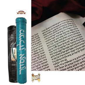 Megillah and  Leather Case