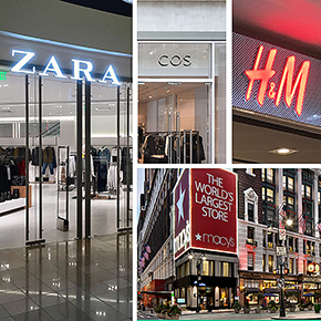 Macy’s, H&M, Zara or Cos