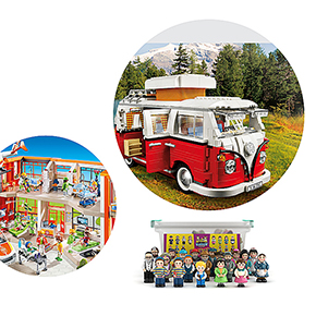 Mitzvah Kinder, 
Playmobil or Lego Sets