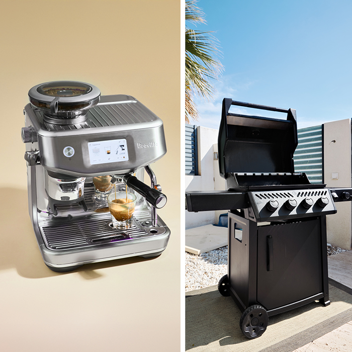 BBQ Grill or Breville Espresso Machine