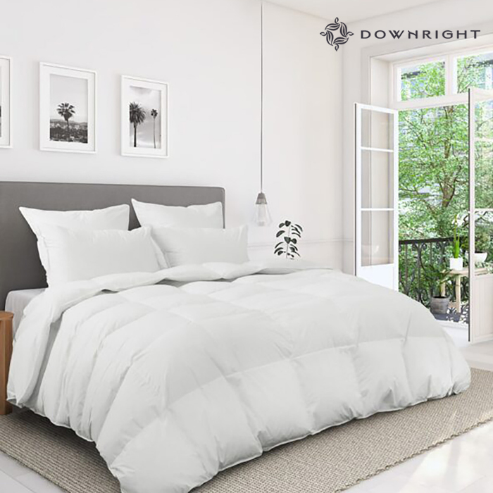 Four Downright Quilts and Pillows: Two Set