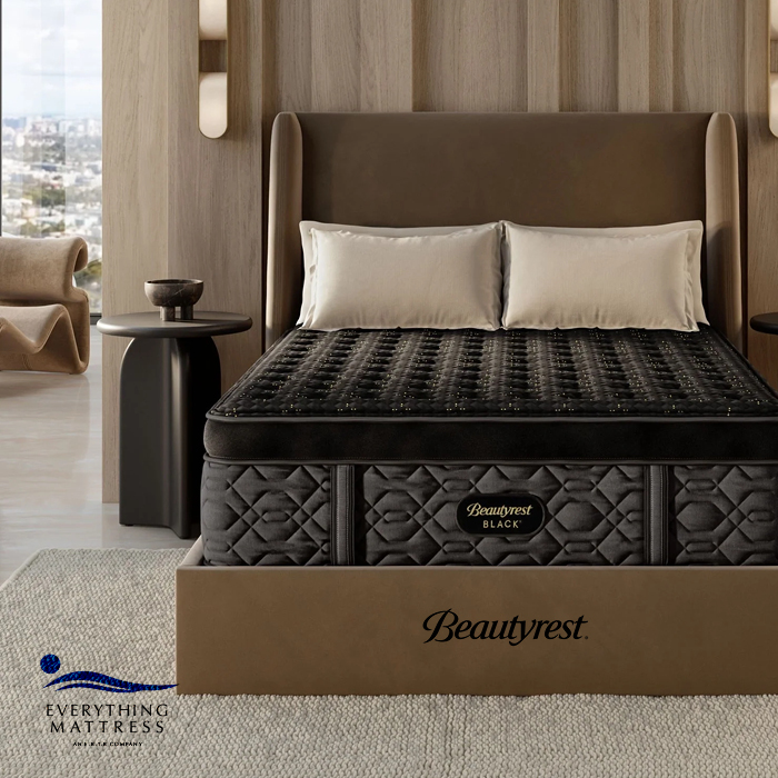 Two Sensational Beautyrest Black Luxury Mattress Sets