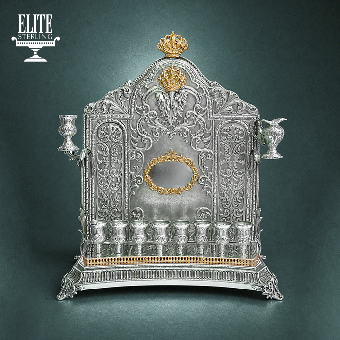 Sumptuous Elite Sterling – $3,500 for a Menorah or Silver of Your Choice