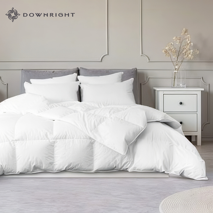 Four Downright Quilts and Pillows: Two Sets